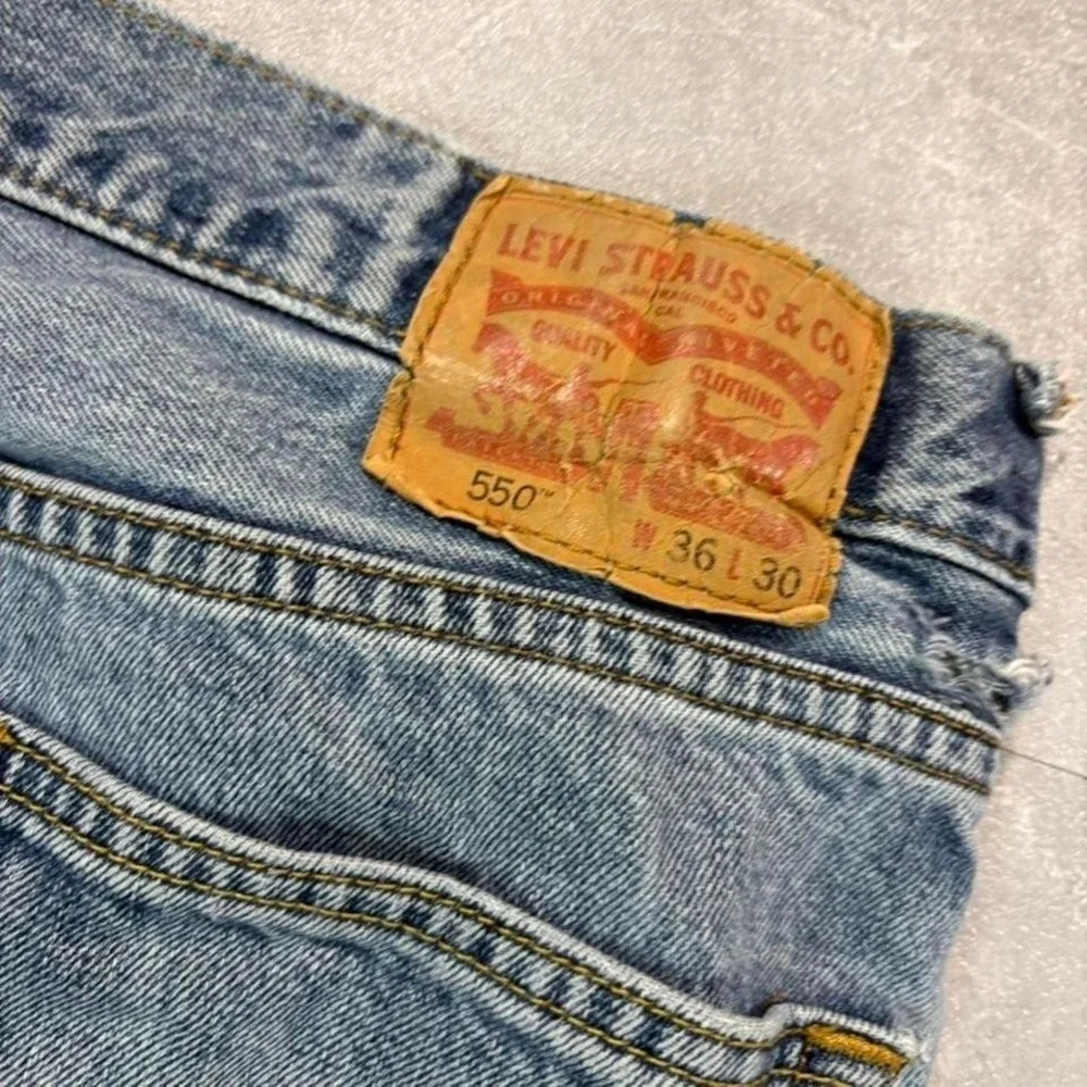 Levi's‎ 550 blue denim jeans Size 36